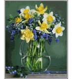Kytice jarních květin (40 x 50 cm) Schipper