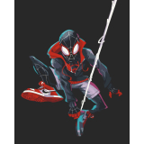 Spiderman 40x50cm, Art Craft - vypnuté plátno na rám