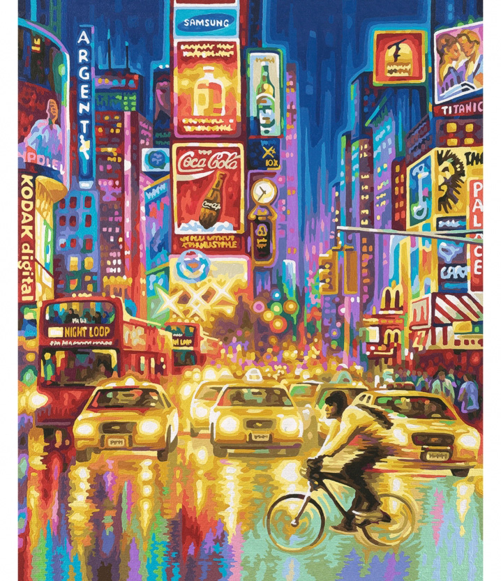 Times Square (40 x 50 cm) Schipper - rozbalené