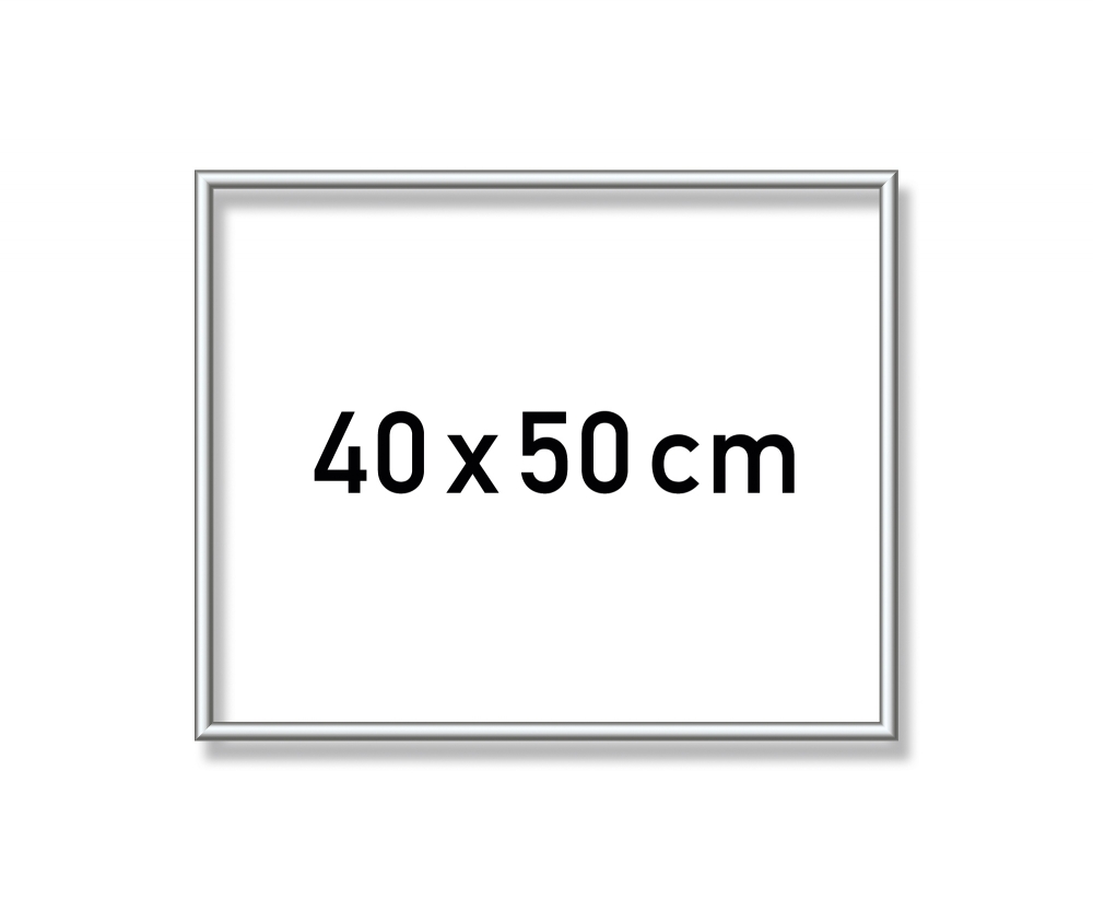 Hliníkový rám 40x50cm stříbrný