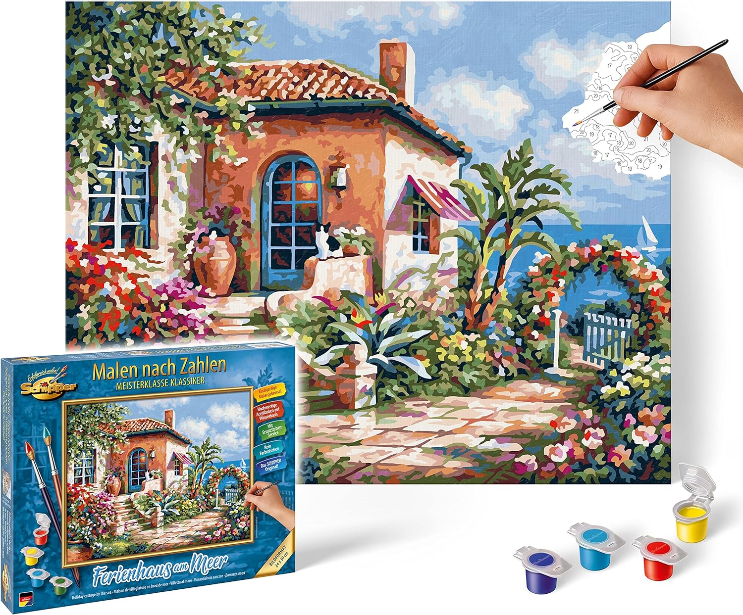 Chata u moře (24 x 30 cm) Schipper