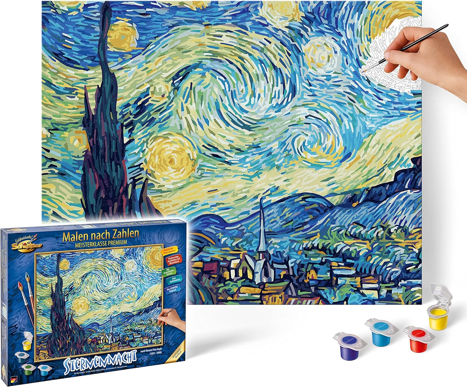 Hvězdná noc (40 x 50 cm) Schipper