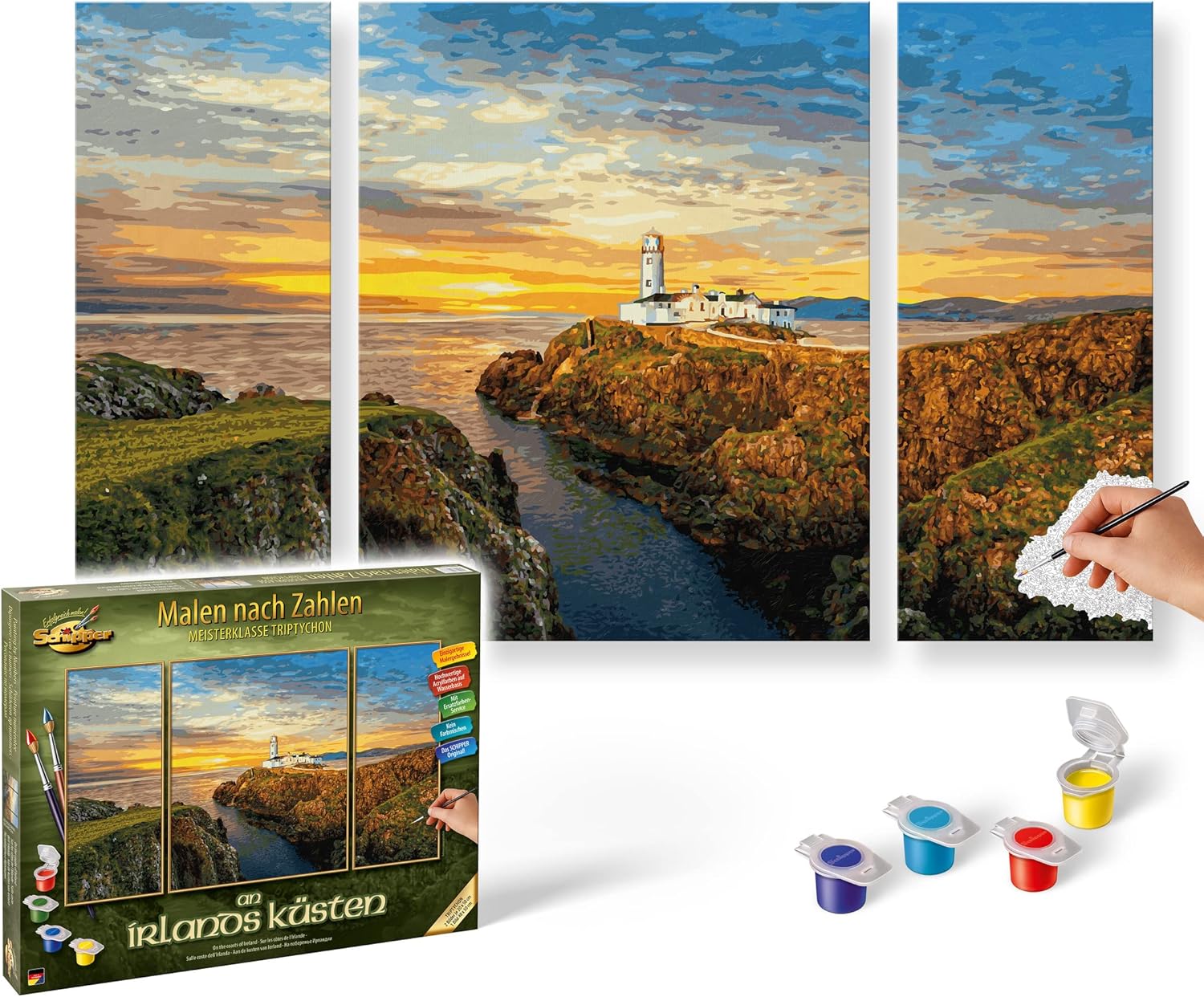 Na pobřeží Irska (50 x 80 cm) Schipper