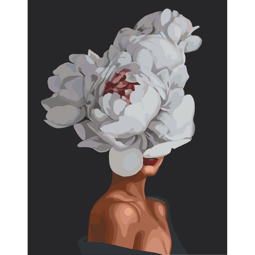 Květinová něžnost 40x50cm, Art Craft - vypnuté plátno na rám