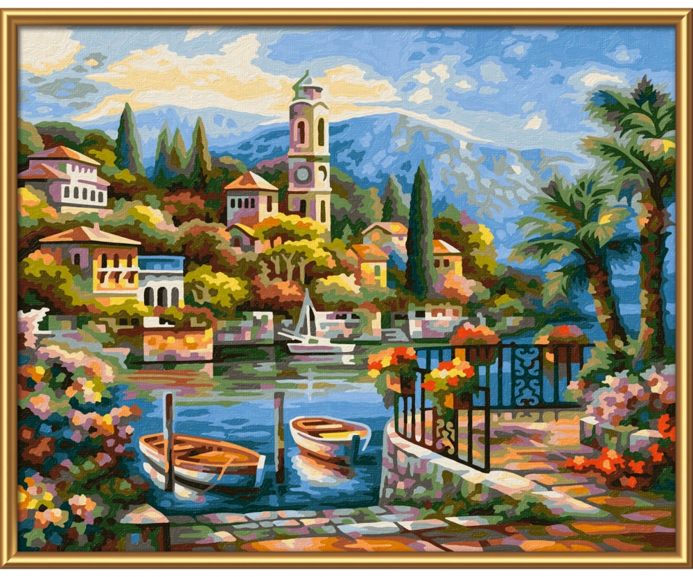 Na jezeře Como (24 x 30 cm) Schipper - rozbalené