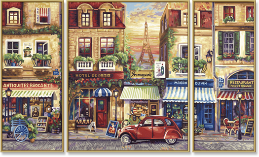 Paris Nostalgie (50 x 80 cm)