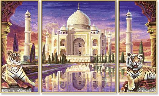 Taj Mahal (50 x 80 cm)