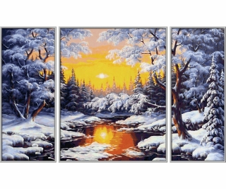 Zimní sen (50 x 80 cm)